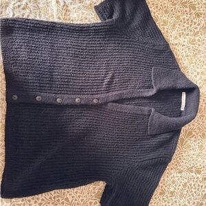 Abercrombie & Fitch Black Knit Cardigan